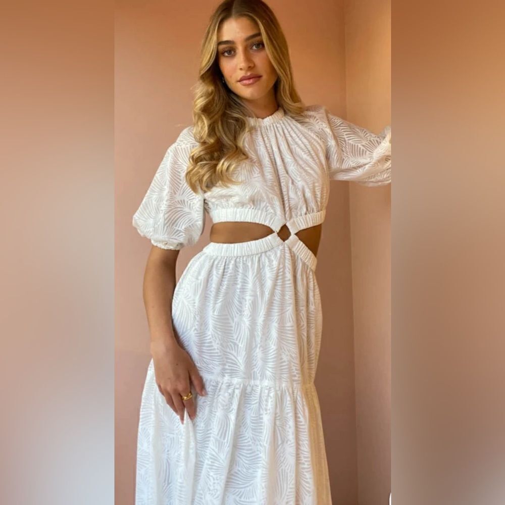 Significant Other Cut Out Maxi Victorian Dress US Size 2 - Picture 2 of 13